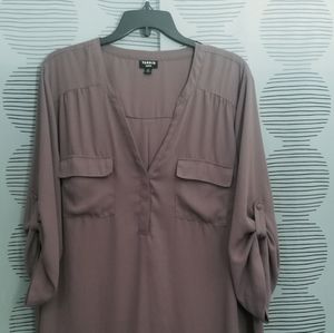Torrid Harper Mauve Blouse